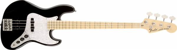 Fender USA Geddy Lee Jazz Bass MN Black