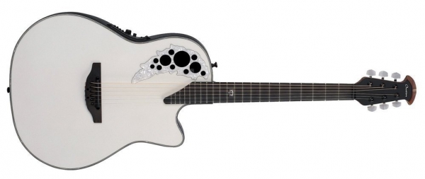 Ovation Elite Signature Melissa Etheridge Deep Contour WH