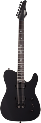 Schecter SC1342 SLS Elite PT Evil Twin Satin Black