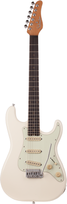 Schecter SC368 Nick Johnston Trad SSS Atomic Snow