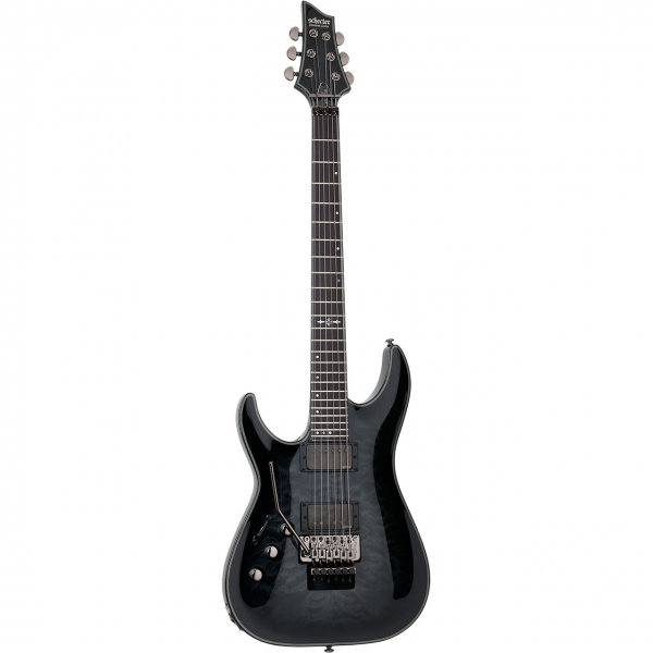 Schecter Hellraiser Hybrid C-1 FR LH Trans Black Burst