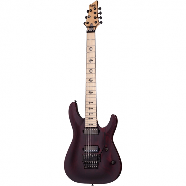Schecter Signature J. Loomis JL-7 FR Vampyre Red Satin