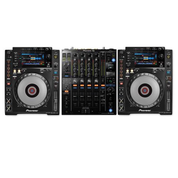 Pioneer 900 NXS2 Set - 1x DJM-900 NXS2, 2x CDJ-900 NXS