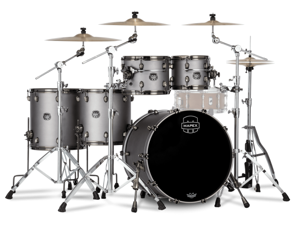 Mapex Saturn Evolution Maple Stage+ Shellset Gun Metal Grey